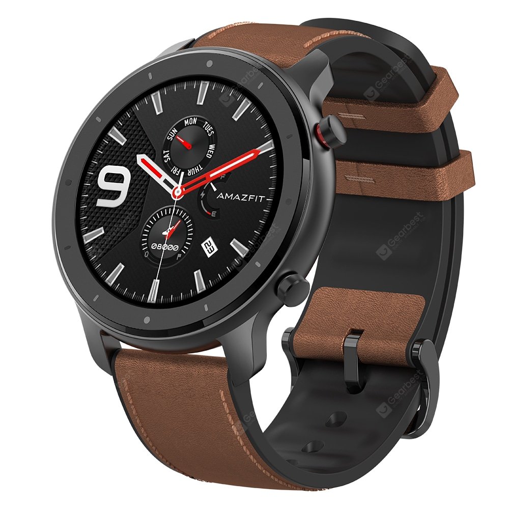 Amazfit GTR A1901 Smart Watch Black+Silver+Brown